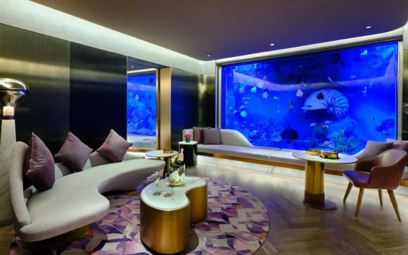 intercontinental shanghai underwater suite