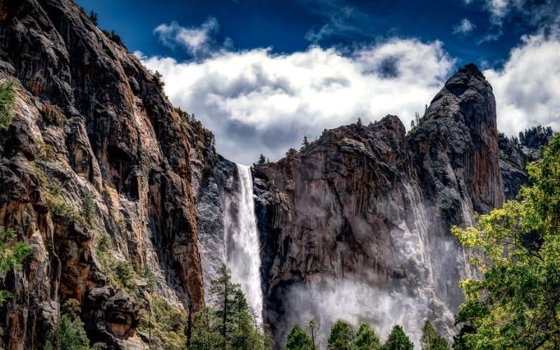 Bridalveil Falls CA