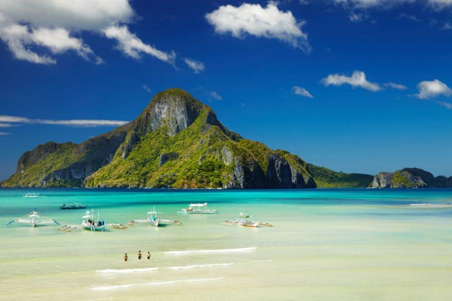 El Nido bay Palawan Philippines