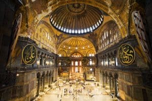 Hagia Sophia Interior istanbul turkey