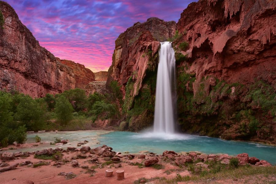 Havasu Falls Havasupai arizona usa