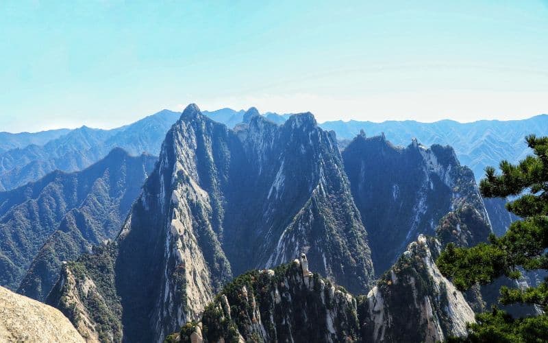 Mount Huashan Shaanxi China