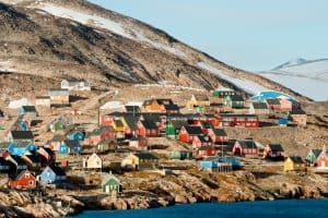 Remote Ittoqqortoormiit Village Greenland