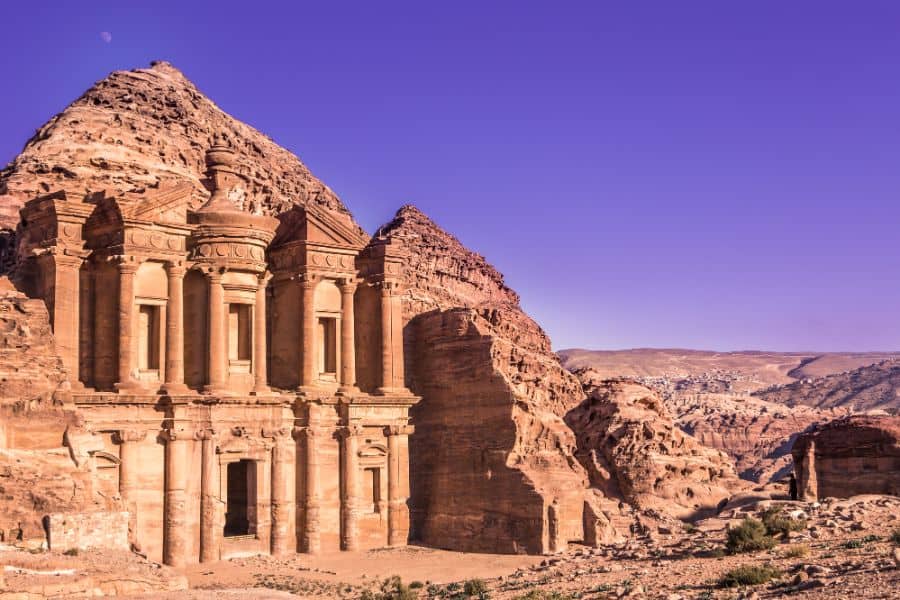 The Monastery Petra Jordan