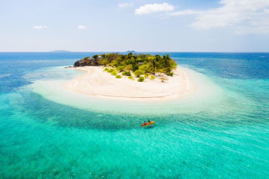 Tropical beach in Coron Philippines