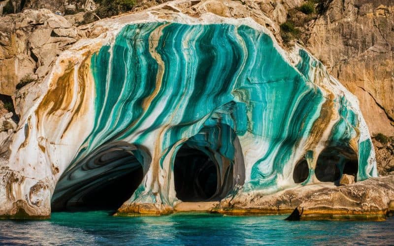 marble caves chile