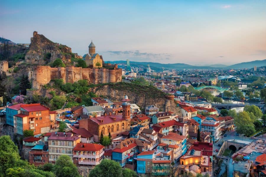 Tbilisi Downtown Georgia