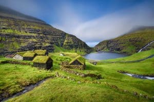 Village of Saksun Faroe Islands Denmark