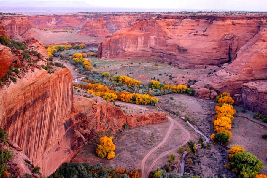 Canyon de Chelly National Park in Arizona during autumn