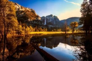 Yosemite National Park during fall sp