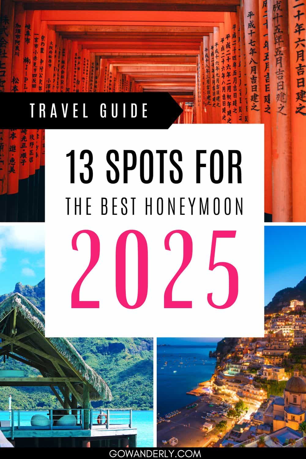 BEST HONEYMOON DESTINATIONS IN THE WORLD 2025 visual data 6