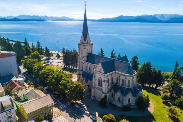 Church in the city of Bariloche Argentina