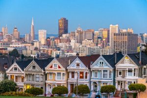 The Painted Ladies of San Francisco California