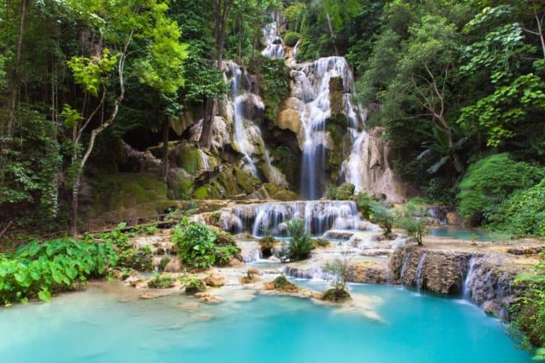 Kuang Si Waterfalls Laos