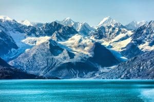 Glacier Bay National Park in Alaska USA