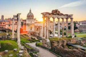 the Roman Forum