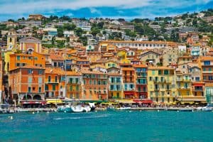 Villefranche sur Mer on the French Riviera