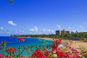Kahana beach maui