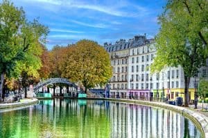 Le canal Saint Martin Paris