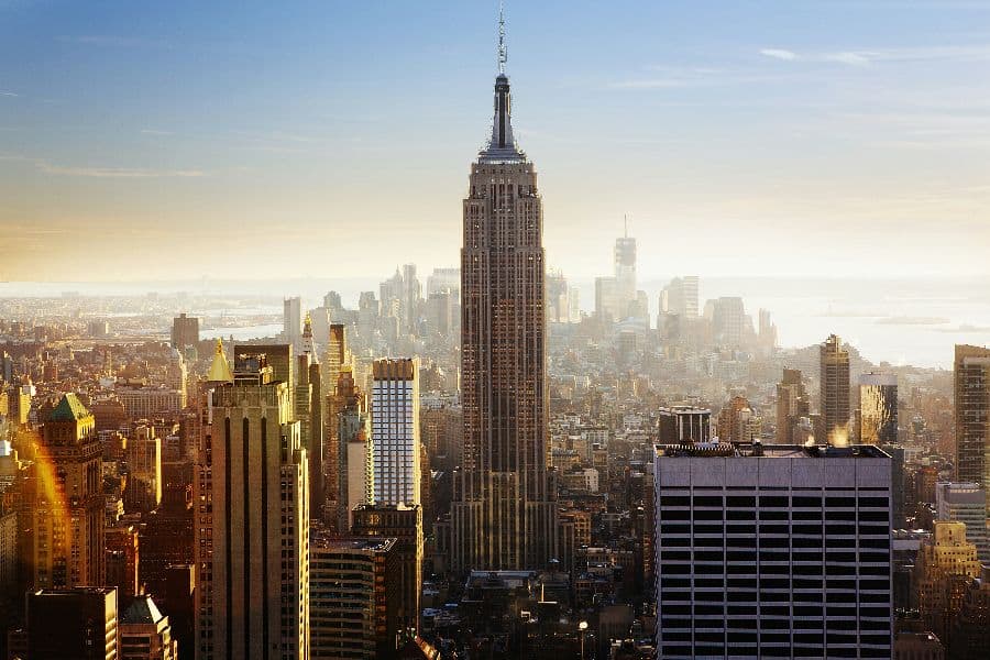 Bright Manhattan skyline sp