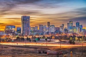 Denver Colorado USA downtown