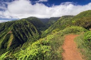 waihee ridge trail in maui hawaii