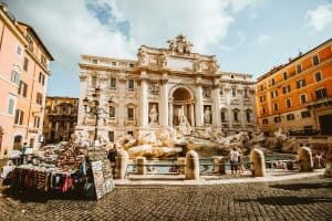 Trevi Fountain Rome Italy sp
