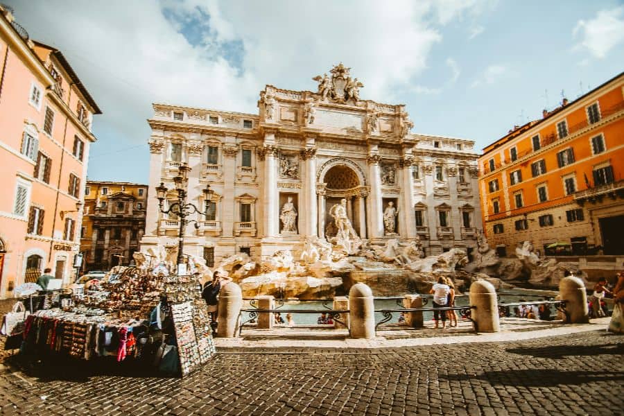 Trevi Fountain Rome Italy sp