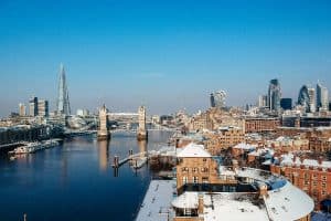 winter and london in London United Kingdom sp