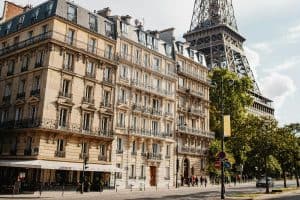 Brown Concrete Building Near Eiffel Tower sp