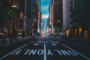 deserted Times Square sp
