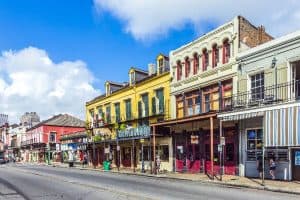 historic building in the French Quarter new orleans